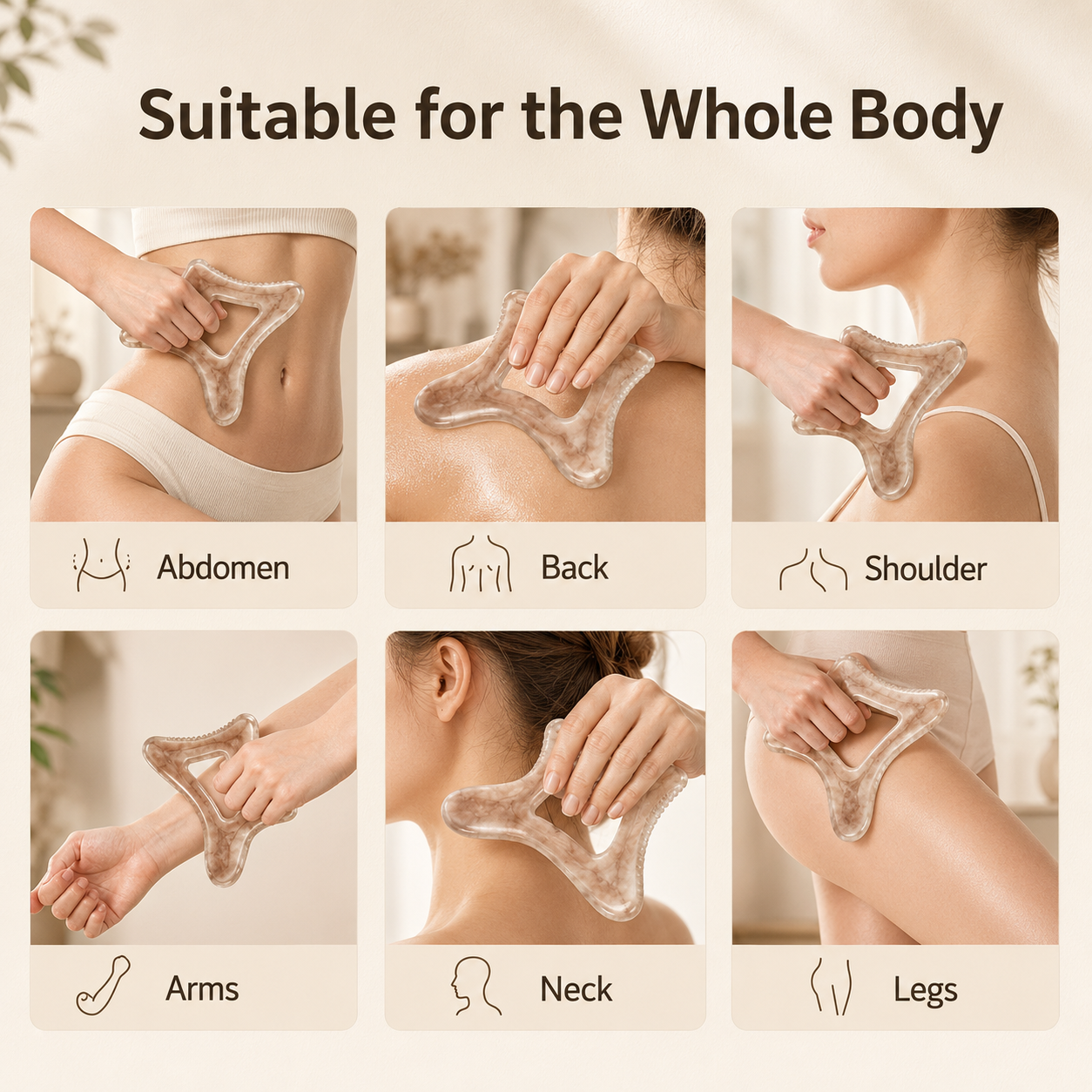 SOMA Body Scraping Gua Sha - product view