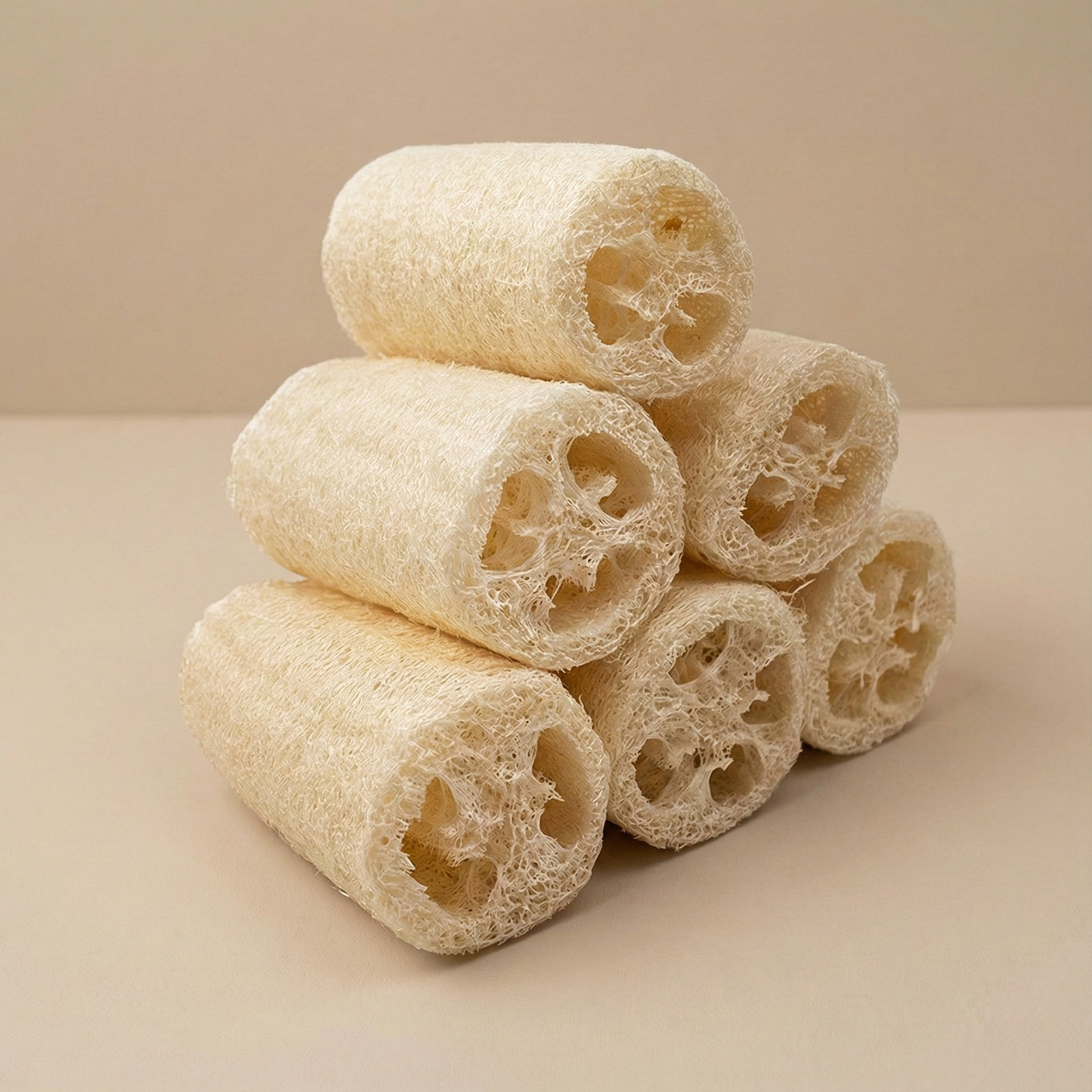 Soma Rituals organic loofah exfoliating scrubbers, 4 pack