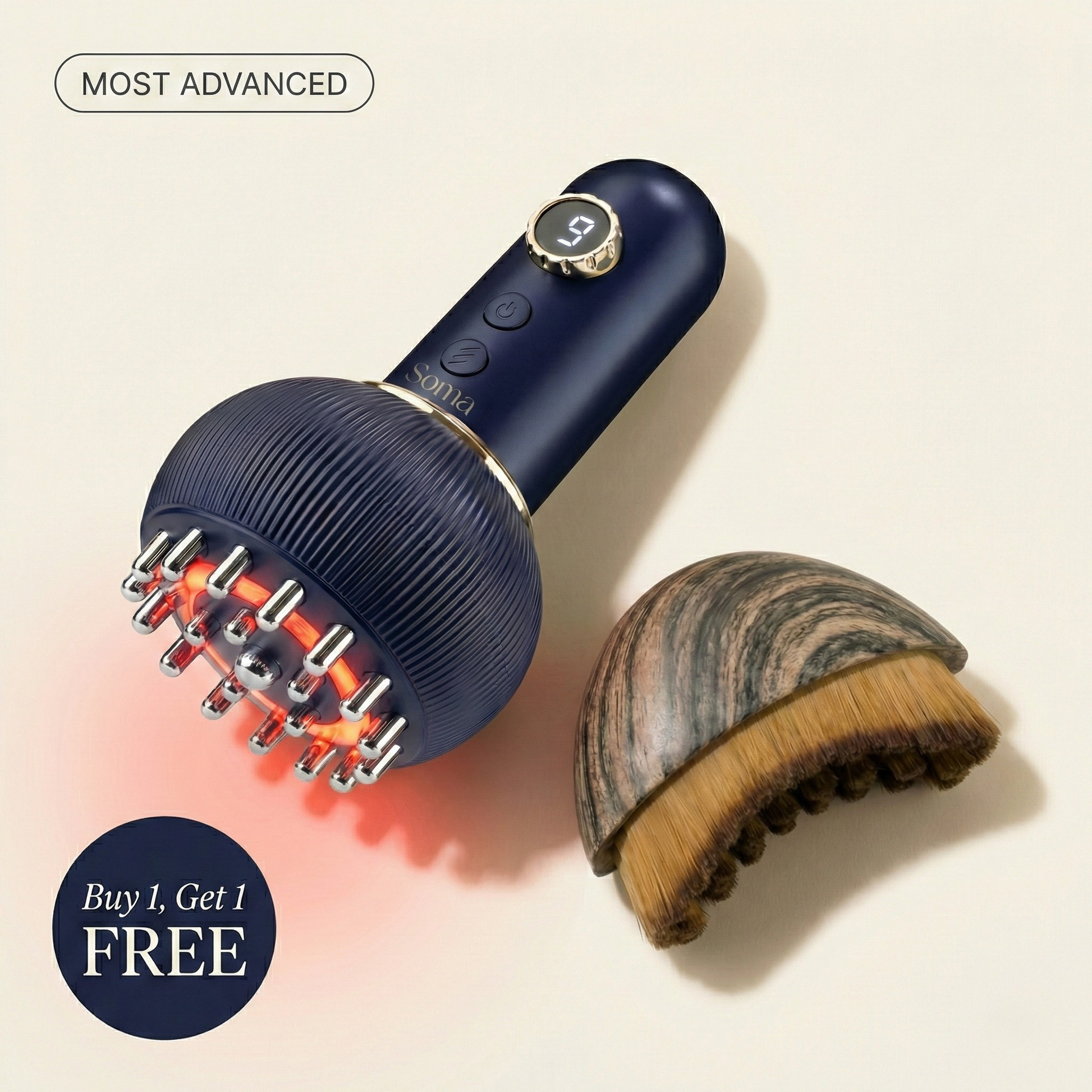SOMA Deep Relief Pro lymphatic body massager device