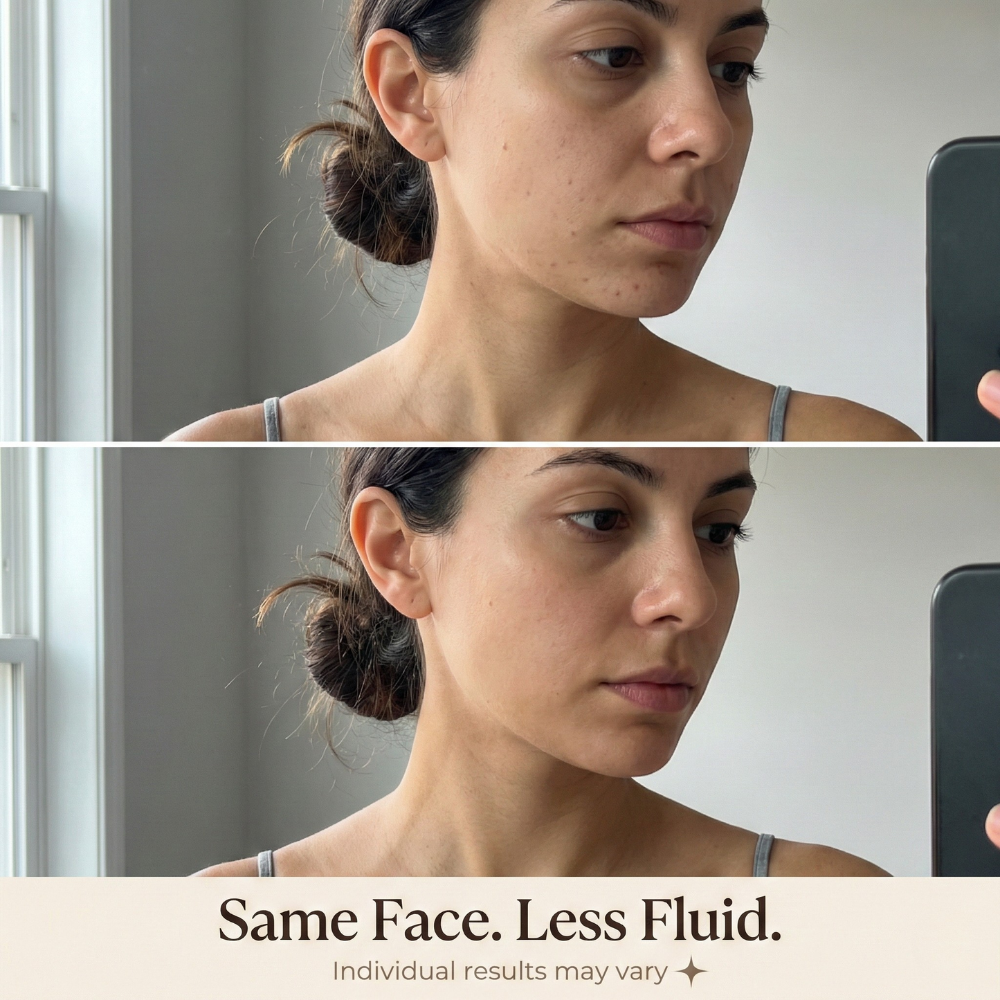 Soma Rituals face brush for jawline sculpting and lymphatic-style facial massage