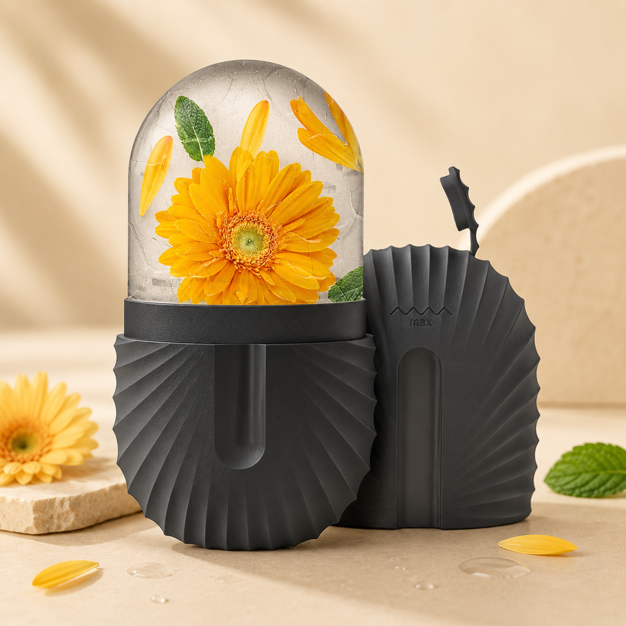 SOMA Ice Gua Sha Face Roller - product view