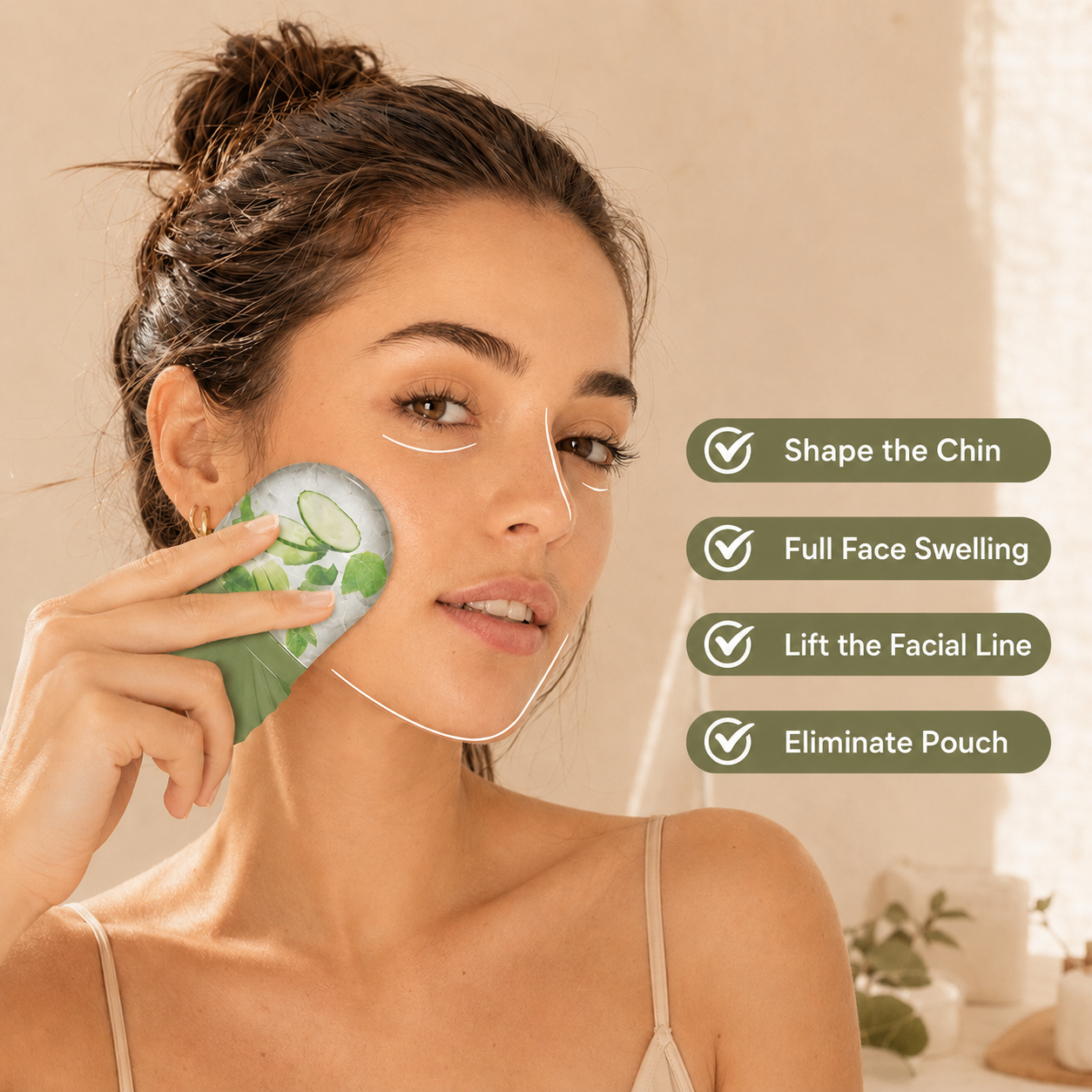 SOMA Ice Gua Sha Face Roller