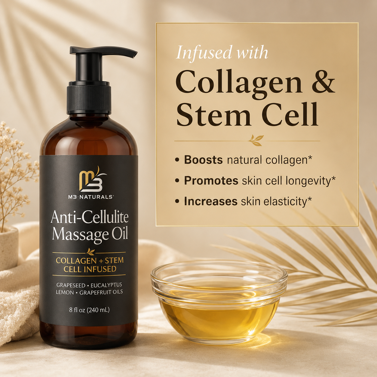 SOMA Anti-Cellulite Collagen & Stem Cell Treatment, 240ml - product view